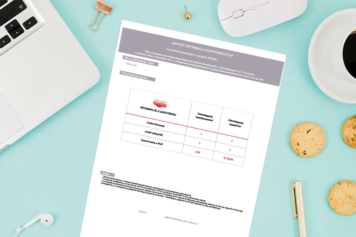 raport z krd | Podejrzewasz, że Twoje dane mogły trafić do Krajowego Rejestru Długów? Chcesz sprawdzić swoją sytuację przed wzięciem kredytu lub leasingu? Pierwszym i absolutnie niezbędnym krokiem jest pobranie raportu na swój temat. Choć jest to Twoje ustawowe i darmowe prawo, KRD w pierwszej kolejności promuje swoje płatne usługi, co może być mylące. Ten poradnik przeprowadzi Cię za rękę przez cały proces pobierania raportu z KRD – szybko, bezpłatnie i bez frustracji.