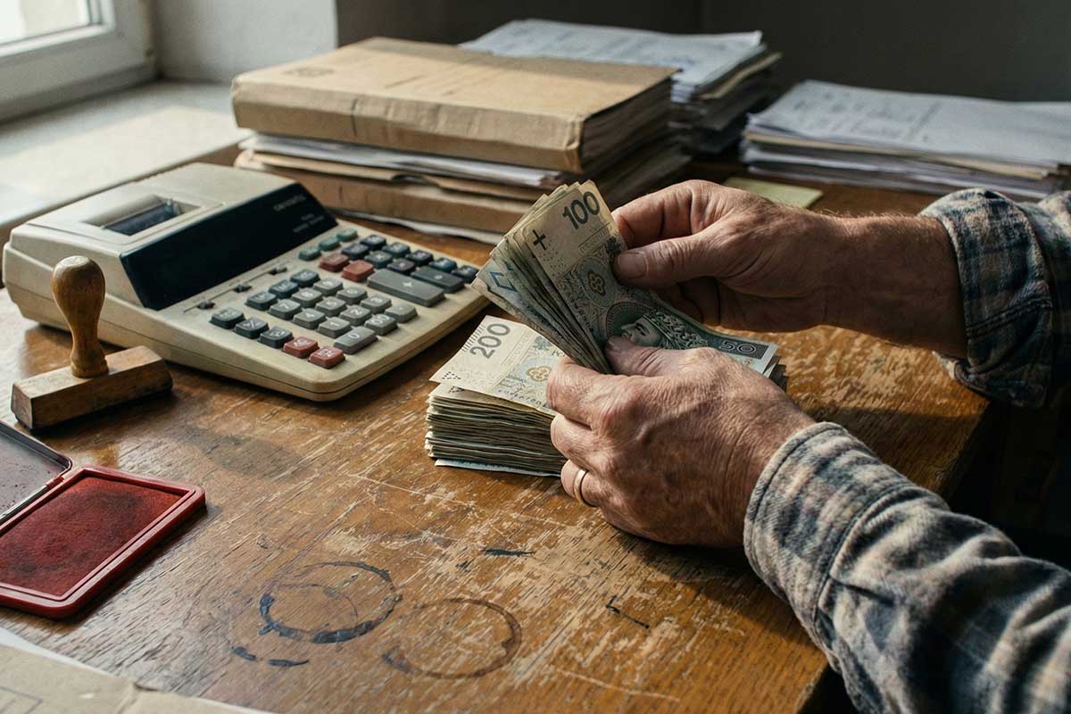 komornik liczy pieniadze | Zajęcie pensji przez komornika to jedno z tych doświadczeń, które mrożą krew w żyłach. Nagle czujesz, że tracisz kontrolę nad własnymi pieniędzmi i przyszłością. Ale spokojnie. Zanim wpadniesz w panikę, weź głęboki oddech. Nowy rok przynosi ważne zmiany, które działają na twoją korzyść. Zasady, choć surowe, są proste do zrozumienia i zapamiętania. A ja wytłumaczę ci je krok po kroku, bez prawniczego bełkotu.