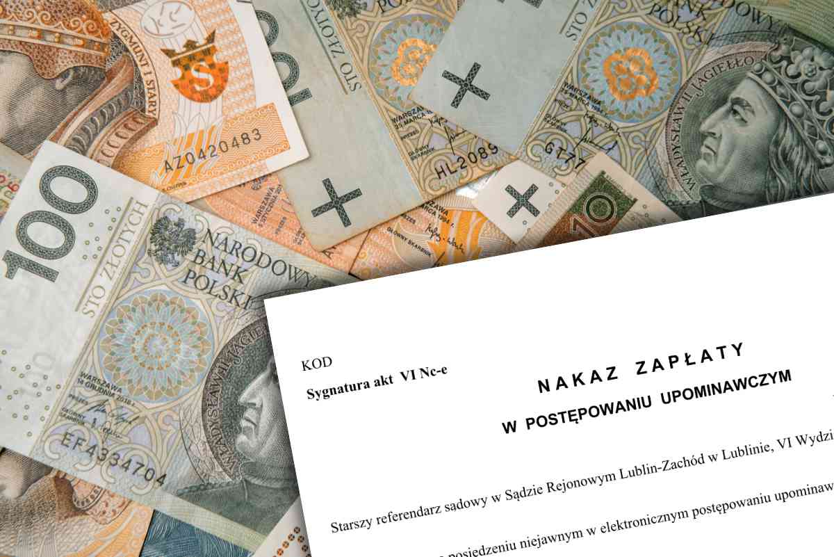 nakaz zapłaty sąd